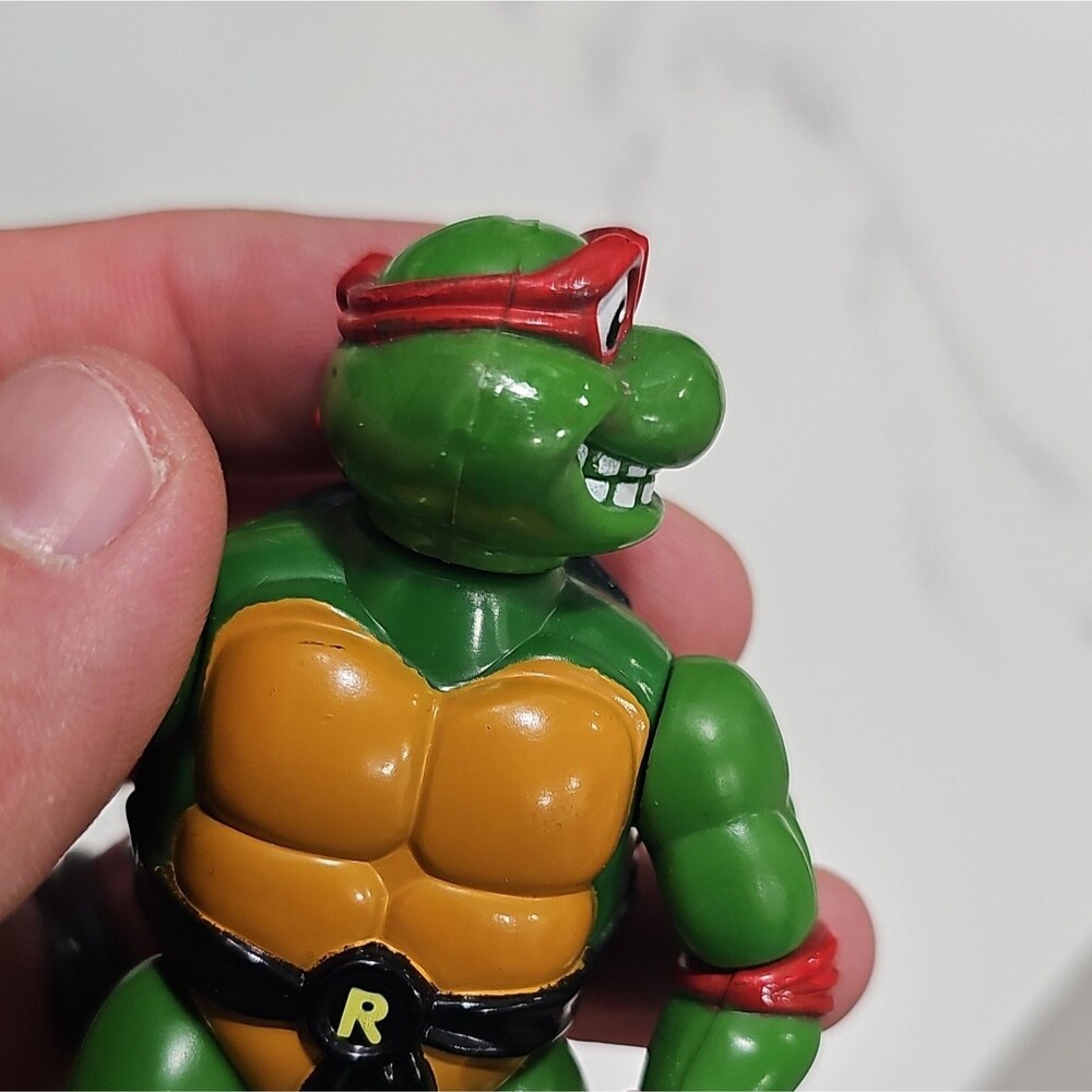 Vintage TMNT Mutatin Raphael Action Figure 1992 Playmates Mutations Vintage Raph - Picture 4 of 10